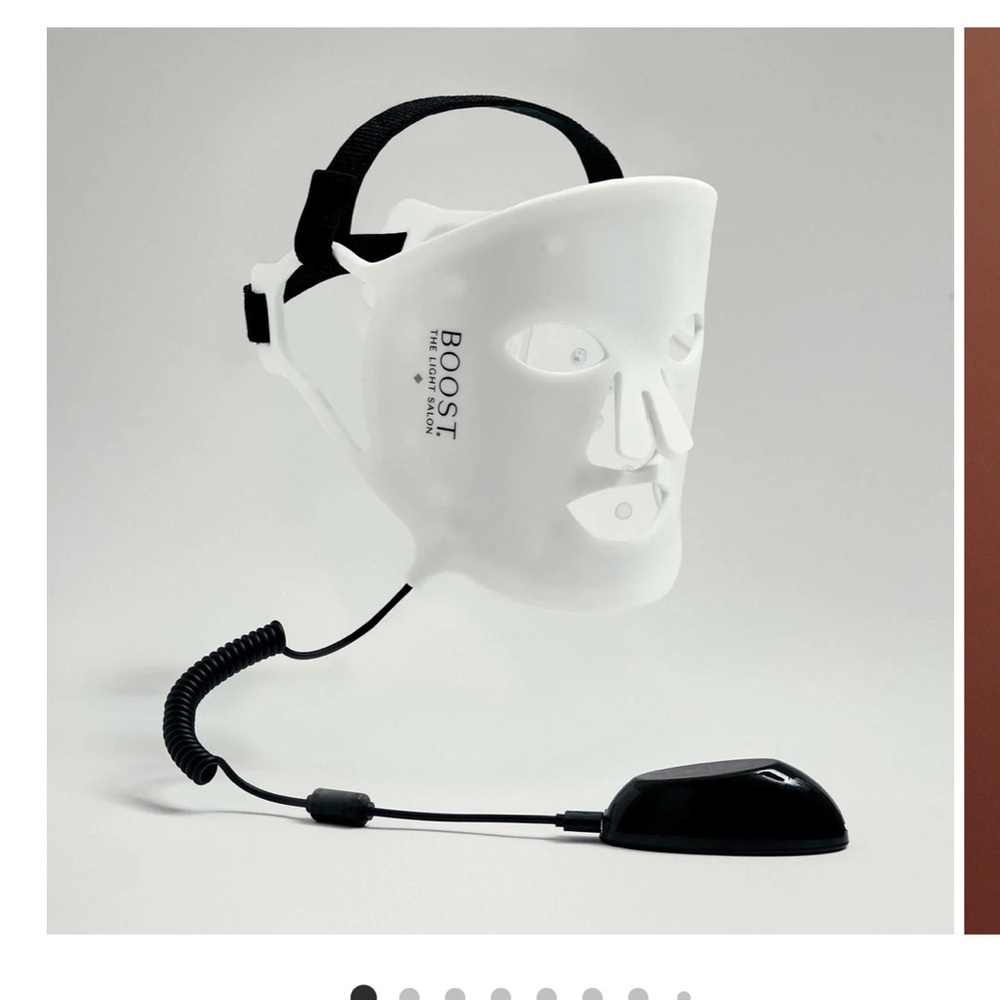 Boost led red light mask